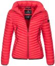 Navahoo Pari Damen leichte Übergangs-Steppjacke Rot...