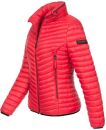 Navahoo Pari Damen leichte Übergangs-Steppjacke Rot Größe S - Gr. 36