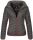 Navahoo Pari Damen leichte Übergangs-Steppjacke Anthrazit Größe XS - Gr. 34
