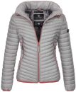 Navahoo Pari Damen leichte Übergangs-Steppjacke Grau...