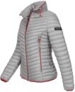 Navahoo Pari Damen leichte Übergangs-Steppjacke Grau Größe L - Gr. 40