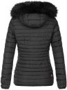 Navahoo Arana Designer Damen Winter Jacke gesteppt B655 Schwarz Größe XS - Gr. 34