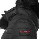 Navahoo Arana Designer Damen Winter Jacke gesteppt B655 Schwarz Größe XS - Gr. 34