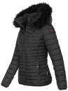 Navahoo Arana Designer Damen Winter Jacke gesteppt B655 Schwarz Größe S - Gr. 36