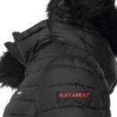 Navahoo Arana Designer Damen Winter Jacke gesteppt B655 Schwarz Größe L - Gr. 40