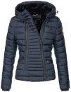 Navahoo Tabea Damen Designer Winter Stepp Jacke mit...