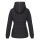 Marikoo Nekoo warm gefütterte Damen Winter Jacke mit Kunstfell B658 Schwarz Größe S - Gr. 36