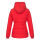 Marikoo Nekoo warm gefütterte Damen Winter Jacke mit Kunstfell B658 Rot Größe L - Gr. 40