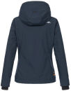 Marikoo Erdbeere Designer Damen Winter leicht gefüttert mit Kapuze B659 Navy Größe XS - Gr. 34