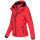 Marikoo Erdbeere Designer Damen Winter leicht gefüttert mit Kapuze B659 Rot Größe M - Gr. 38