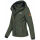 Marikoo Erdbeere Designer Damen Winter leicht gefüttert mit Kapuze B659 Olive Größe XL - Gr. 42
