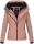 Marikoo Erdbeere Designer Damen Winter leicht gefüttert mit Kapuze B659 Terrakotta Größe M - Gr. 38