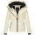 Marikoo Erdbeere Designer Damen Winter leicht gefüttert mit Kapuze B659 Beige Größe M - Gr. 38