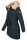 Navahoo warme Damen Winter Jacke lang mit Kunstfell B660 Navy Größe XS - Gr. 34