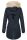 Navahoo warme Damen Winter Jacke lang mit Kunstfell B660 Navy Größe XS - Gr. 34