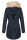 Navahoo warme Damen Winter Jacke lang mit Kunstfell B660 Navy Größe S - Gr. 36