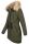 Navahoo warme Damen Winter Jacke lang mit Kunstfell B660 Olive Größe XS - Gr. 34