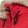 Navahoo warme Damen Winter Jacke lang mit Kunstfell B660 Rot Größe XS - Gr. 34