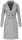 Navahoo Wooly Damen Trenchcoat Winter Mantel B661 Hellgrau Größe S - Gr. 36
