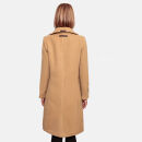 Navahoo Wooly Damen Trenchcoat Winter Mantel B661 Camel Größe L - Gr. 40