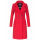 Navahoo Wooly Damen Trenchcoat Winter Mantel B661 Rot Größe XL - Gr. 42