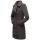 Navahoo Wooly Damen Trenchcoat Winter Mantel B661 Anthrazit Größe M - Gr. 38