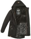 Navahoo Manakaa Herren Winter Jacke B662 Schwarz Größe S - Gr. S