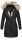 Navahoo Daylight Premium warme Damen Winter Jacke Parka mit Kunstfell B664 Schwarz Größe S - Gr. 36