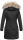 Navahoo Daylight Premium warme Damen Winter Jacke Parka mit Kunstfell B664 Schwarz Größe S - Gr. 36