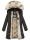 Navahoo Daylight Premium warme Damen Winter Jacke Parka mit Kunstfell B664 Schwarz Größe M - Gr. 38
