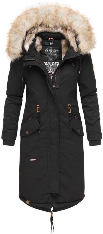 Navahoo Kin-Joo Damen Winterjacke B665 Schwarz Größe M - Gr. 38