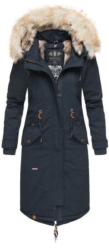 Navahoo Kin-Joo Damen Winterjacke B665 Navy Größe XS - Gr. 34
