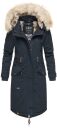 Navahoo Kin-Joo Damen Winterjacke B665 Navy...
