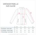 Marikoo Poisen Damen Winter Jacke Stepp Winterjacke mit Stehkragen warm gefüttert B667 Schwarz Größe XS - Gr. 34