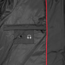Marikoo Poisen Damen Winter Jacke Stepp Winterjacke mit Stehkragen warm gefüttert B667 Schwarz Größe M - Gr. 38