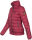 Marikoo Poisen Damen Winter Jacke Stepp Winterjacke mit Stehkragen warm gefüttert B667 Bordeaux Größe S - Gr. 36