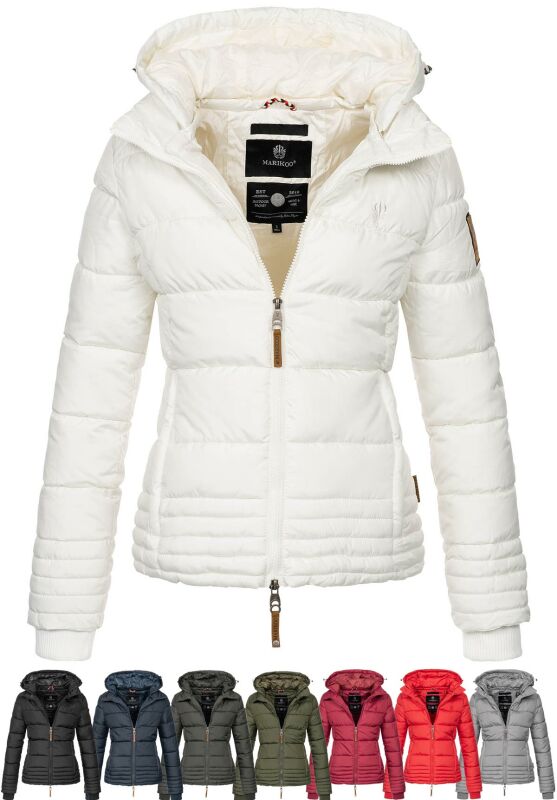 Marikoo Sole Designer Damen Winter Jacke Steppjacke B668