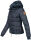 Marikoo Sole Designer Damen Winter Jacke Steppjacke B668 Navy Größe XS - Gr. 34