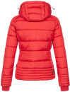 Marikoo Sole Designer Damen Winter Jacke Steppjacke B668 Rot Größe XS - Gr. 34