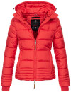 Marikoo Sole Designer Damen Winter Jacke Steppjacke B668 Rot Größe L - Gr. 40