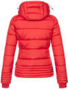 Marikoo Sole Designer Damen Winter Jacke Steppjacke B668 Rot Größe L - Gr. 40