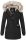 Navahoo Cristal Damen Winterjacke Parka mit Kunstfell B669 Schwarz Gr.XS