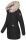 Navahoo Cristal Damen Winterjacke Parka mit Kunstfell B669 Schwarz Gr.M