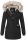 Navahoo Cristal Damen Winterjacke Parka mit Kunstfell B669 Schwarz Gr.XL