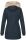 Navahoo Cristal Damen Winterjacke Parka mit Kunstfell B669 Navy Gr.XS