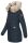 Navahoo Cristal Damen Winterjacke Parka mit Kunstfell B669 Navy Gr.S