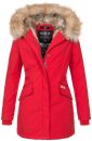 Navahoo Cristal Damen Winterjacke Parka mit Kunstfell...