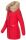 Navahoo Cristal Damen Winterjacke Parka mit Kunstfell B669 Rot Gr.XXL