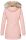Navahoo Cristal Damen Winterjacke Parka mit Kunstfell B669 Rosa Gr.M