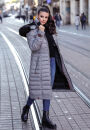 Navahoo Umay warme Damen Winter Jacke lang gesteppt mit...